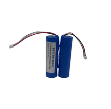 3PCS 18650 3000mAh wiederaufladbarer Li-Ion 3,7V Akku mit PCB-Drahtstecker Li-Ion Akku