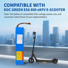 KEEPBATT 36V 7Ah Ersatzakku für DOC GREEN ESA 800 eKFV E-Scooter EU-Lager Versand