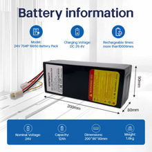 KEEPBATT 25,2 V 12 Ah Ersatzakku für EV Rider Transport M HEARTWAY EBP21A071C1 Akku