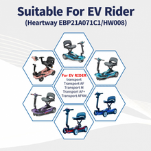 KEEPBATT 25,2 V 12 Ah Ersatzakku für EV Rider Transport M HEARTWAY EBP21A071C1 Akku