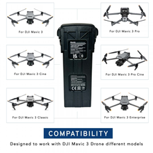 Intelligenter 15,4 V 5000 mAh Drohne Ersatzakku mit hoher Kapazität für DJI Mavic 3 Pro DJI Mavic 3 Cine