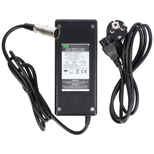 42V 2A E-Bike Ladegerät CH-02 XLR 5-polig Für 36V TranzX Akku Ladegerät Von MARATRON