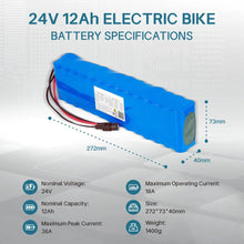 24V 12000mAh elektrische fahrrad motor ebike akku roller 18650 29.4 V akkus mit ladegerät