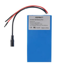 24V 25.2V 9Ah 7S3P 29,4V 9000mAh BMS Elektrofahrrad Moped Elektro Li-Ionen-Akku mit Ladegerät