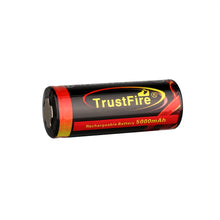 2 pcs 26650 Wiederaufladbarer 3,7V 5000MAh Lithium Ionen Akku mit Geschützter Platine für LED-Taschenlampen