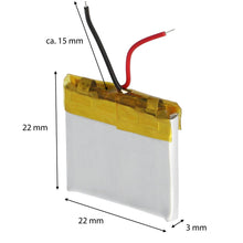 3,7V 100mAh LiPo Ersatzakku Passend Für Den E-Bike Fahrradcomputer Bosch 052030 Akku 502030
