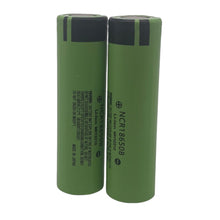 2pcs 3.7V 3400mAh NCR18650B Flache Spitzen Lithium Batterie für Taschenlampe kein PCB