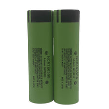 2pcs 3.7V 3400mAh NCR18650B Flache Spitzen Lithium Batterie für Taschenlampe kein PCB