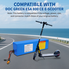 KEEPBATT 36v 5.2Ah Ersatzakku für Doc Green ESA 800 CE E Scooter
