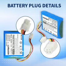 18,5V 3400mAh Li-Ionen-Ersatzakku kompatibel mit Husqvarna Automower 310  Mähroboter