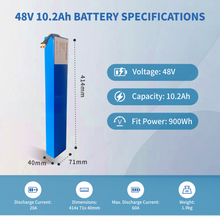 48V 10,2Ah Lithium Batterie für den SXT Light GT E-Scooter Schnellladen