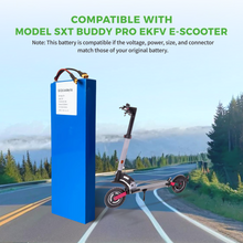 50.4V 13Ah Lithium Batterie für den SXT Buddy PRO eKFV E-Scooter Lange Akkulaufzeit