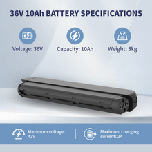 36V 10Ah Lithium Akku für HX X8-HOS01 E-Scooter Schnellladen Lange Akkulaufzeit