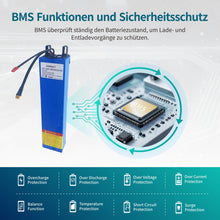 36V 13.6Ah Roller Batterie Pack Akku für  Elektrische Roller Mit BMS Board XT30 Hardware Version