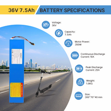 KEEPBATT 36V 7,5Ah für KUGOO KUKIRIN S3 S3 Pro E Scooter