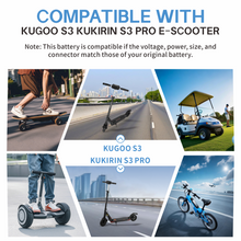 KEEPBATT 36V 7,5Ah für KUGOO KUKIRIN S3 S3 Pro E Scooter