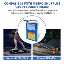 36V 7AH Ersatz Akku für Meepo Shuffle S MEEPO V4S V4 E-Scooter E-Skateboard