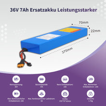 KEEPBATT 36v 5.2Ah Ersatzakku für Doc Green ESA 800 CE E Scooter