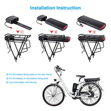 36V 21Ah Gepäckträger E-Bike Akku City Fahrradakku für 500W Motor