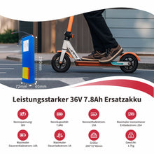 EU Lager Versand KEEPBATT 36V 7.8Ah Ersatzakku für Doc Green EWA 6000 E-Scooter ESA 1919