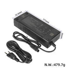 54,6V 2A 3-Loch CQ Stecker Ladegerät Für Den Elektroroller Kukirin G2 Pro DB