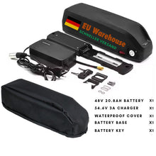 48V 21Ah Hailong Eibke Akku mit Schnellladegerät Abdeckung Tasche EU Lager Für Bafang Conersion Kit