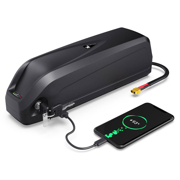 36V 15Ah Batterie S039-3 lithium-ionen Hailong Ebike mit BMS USB für 750W 1000W Motor Notfall backup Motor