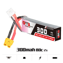 2Stk 7.6V 300mah Ersatz-Akku für Multiplex Roxxy HV LiPo – 7,6V 300mAh 2S 80C XT30