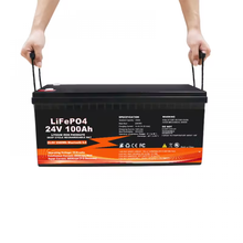 4 x 24 V 100 Ah LiFePO4 Akku mit max 2560 W Leistung 100 A BMS CE- und RoHS-Zertifikate perfekt für Wohnmobile Boote