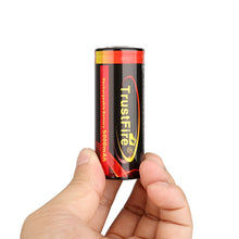 2 pcs 26650 Wiederaufladbarer 3,7V 5000MAh Lithium Ionen Akku mit Geschützter Platine für LED-Taschenlampen