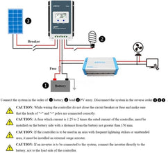 MPPT-Solar Ladegerät Tracer AN-Serie 30A Mit 12 V/24 V DC Automatischem Spannungserkennungssystem 30 A + MT50