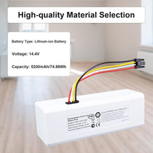 14,4V 5200 MAh Roboter Roborock Ersatzakku für Xiaomi 1C P1904-4S1P-MM Kehrstaubsauger Mijia 1C Dreame MC1808 SKV4093GL