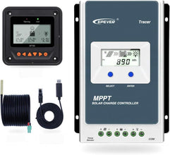 MPPT-Solar Ladegerät Tracer AN-Serie 30A Mit 12 V/24 V DC Automatischem Spannungserkennungssystem 30 A + MT50
