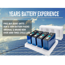 DIY 4PCS 3,2V 314Ah Lifepo4 Akku mit Daly BMS Wiederaufladbare LF280k Akkupack Solarenergiespeichersystem