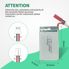 2pcs 903048 Lipo 3,7 V 1000 mAh Lithium-Polymer-Akku für RC-Helikopter