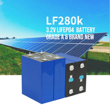 DIY 4PCS 3,2V 314Ah Lifepo4 Akku mit Daly BMS Wiederaufladbare LF280k Akkupack Solarenergiespeichersystem