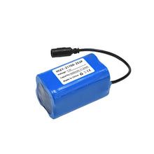 21700 2S2P 7.4V 9600mah Wiederaufladbarer Akku mit DC Stecker für Led-Licht