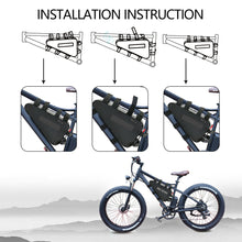 EU Lagerhaus 52V 20AH U004 Ebike Motor Akku Elektrische Fahrrad 40A BMS wasserdichte Dreieck mit Ladegerät Im Freien
