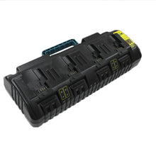 DCB104 Ersatz-Ladegerät für Dewalt 12V 20V Max 4-Port Li-Ion Schnellladegerät DCB102 DCB102BP Lithiumbatterie