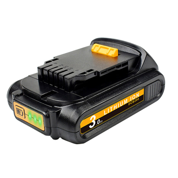 18/20V 3.0AH Li-Ion DCB200 Batterie für Dewalt DCB205 DCB206 DCB204 DCB203 DCB182 DCB180 DCB230 DCD