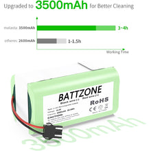 14,4 V 3500mAh Li-Ion Ersatzakku für Conga Excellence Conga Excellence y, Conga Excellence 990, Conga Excellence 950, Conga Excellence 1090