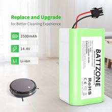 14,4 V 3500mAh Li-Ion Ersatzakku für Conga Excellence Conga Excellence y, Conga Excellence 990, Conga Excellence 950, Conga Excellence 1090