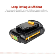 18/20V 3.0AH Li-Ion DCB200 Batterie für Dewalt DCB205 DCB206 DCB204 DCB203 DCB182 DCB180 DCB230 DCD