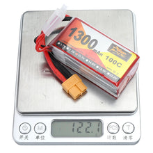 2 Packs 3S 11,1V 1300mAh 100C Softcase Lipo Akku mit XT60 Stecker für RC Car, Qav250, Vortex,Airplane Helicopter Drone and FPV