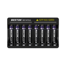 hochwertige 8 Steckplätze 1,5 LI-Ionen Lithium-Batterie Smart Charger Schnell ladegerät BESTON