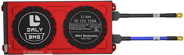 Daly smart bms Lion 3S 12V 150A  bluetooth BMS  boardithium battery protection Board 2090212