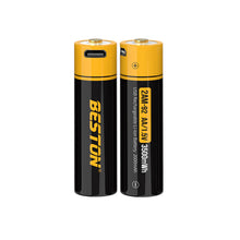 2 × 1,5 V 3500 mWh Li-Ion-Akku AA-Größe Double A Micro-USB-Akku