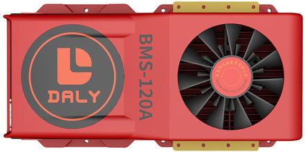 Daly smart bms Li-ion 7S 24V 120A bluetooth with Fan 50120209