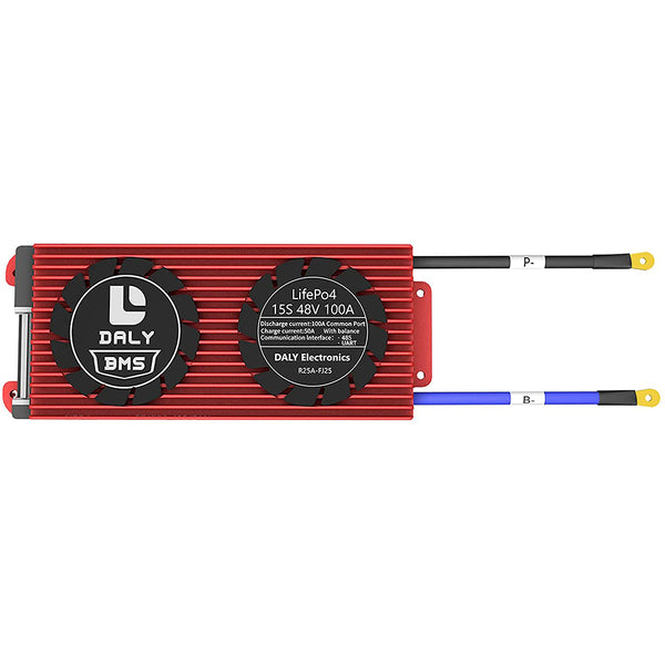 Daly smart bms Lifepo 15S 48V 100A  bluetooth BMS board  33 65 184
