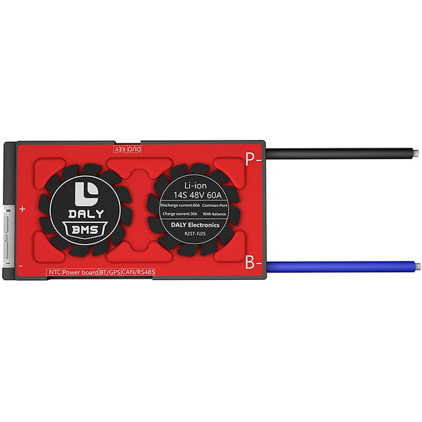 Daly smart bms Li-ion  14S 48V 60A bluetooth BMS board18 66 128
